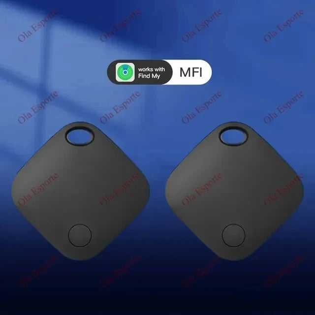 Smart Bluetooth GPS Tracker Works with Find My APP Anti Lose Reminder Device for Iphone Tag Replacement Locator MFI Rated