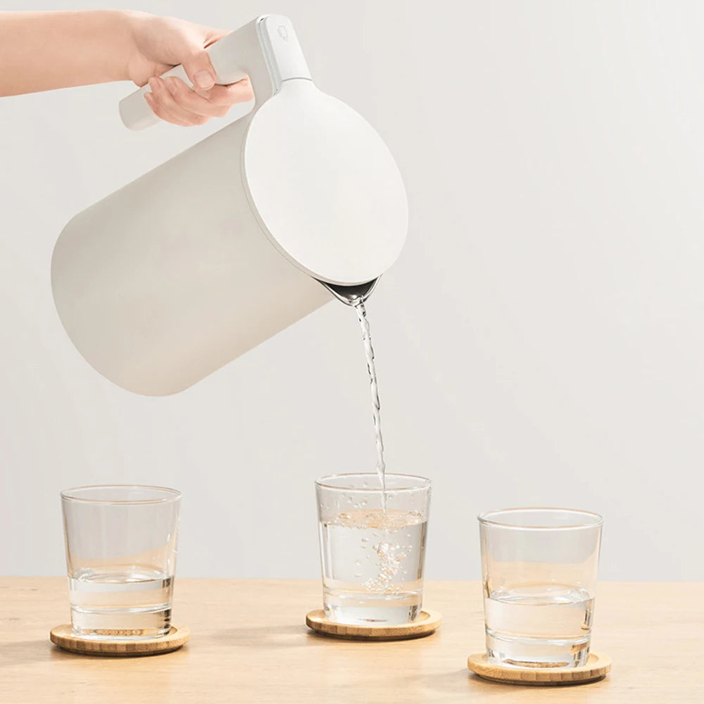 XIAOMI MIJIA Constant Temperature Electric Kettles 2 Tea Coffee Stainless Steel 1800W LED Display Four Thermos Modes 220V Kettle - Stereotech