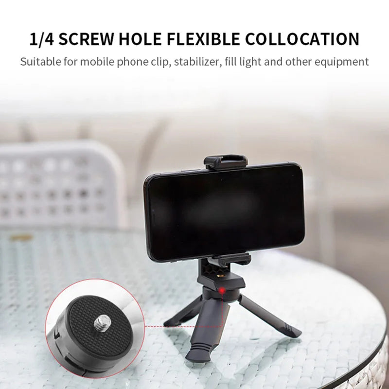 Mini Tripod Mounts Gimbal Holder 180 Degrees Rotation High Quality For Low-angle Shot For DJI OSMO Mobile Durable Lightweight - Stereotech