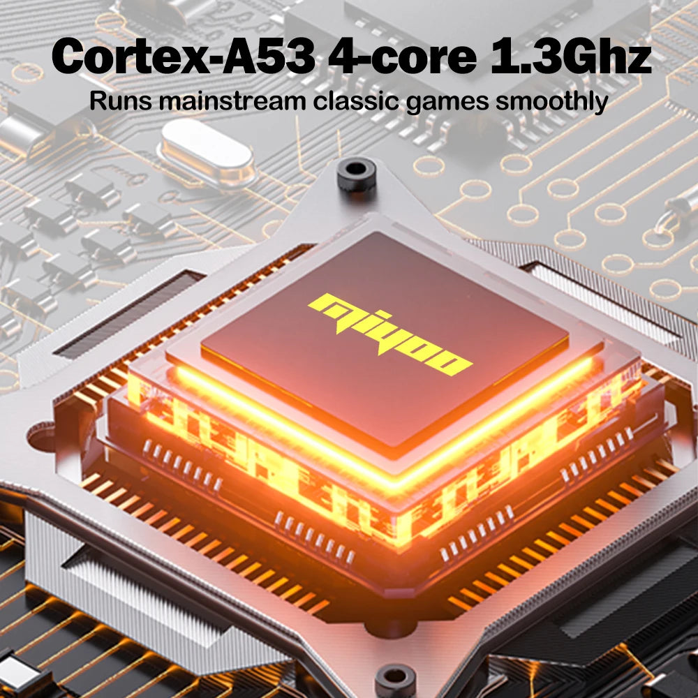 MIYOO A30 Handheld Game Console 2.8&#39;&#39; IPS Screen Linux System 2.4Gwifi Classic Retro Video Console Vibration Motor Player Gifts