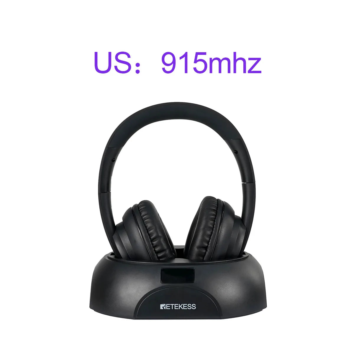 Wireless Headphone TV Watching Rechargeable Wireless Earphone with Transmitter Support Coaxial Fiber 3.5 AUX RCA