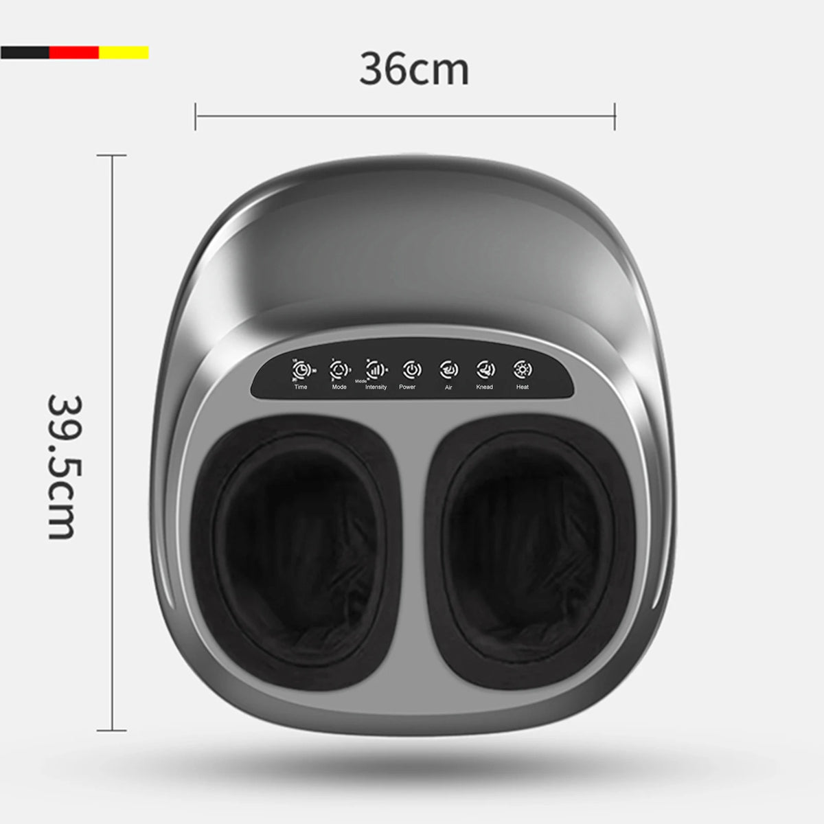 Comfortable Foot Massager for Massage and Relaxation with Handheld Controller 3 Intensities Helps Relax Leg - Stereotech