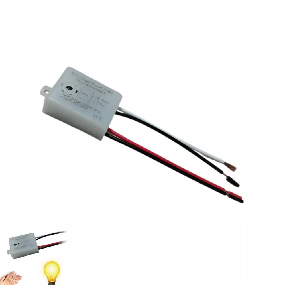 Sound Sensor Switch Module Detector 220V Sound Voice Sensor Intelligent Auto On Off Light Switch Sensor Stable For Smart Home - Stereotech
