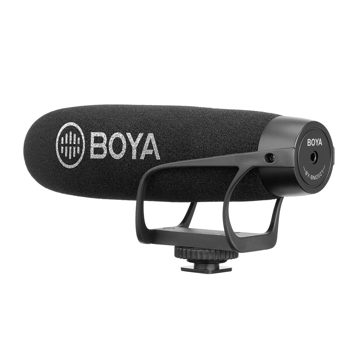 BOYA BY-BM2021 Shotgun-Mic Video Microphone Condenser On-Camera Mic for Smartphone DSLR Camera, Camcorder, Interview Recording