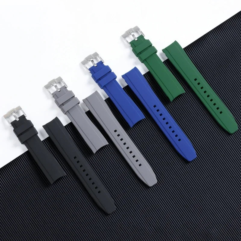 Rubber Strap For Omega Moonswatch Watch - Stereotech