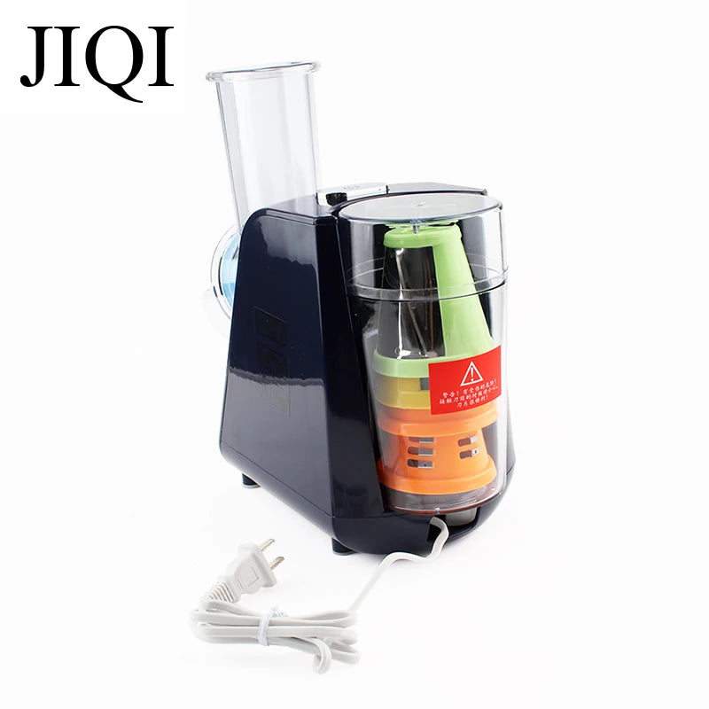 Multifunctional Electric Salad Maker Fruit Vegetable Slicer Cutter Carrot Grater Potato Chopper Cutting Machine Cheese Shredder
