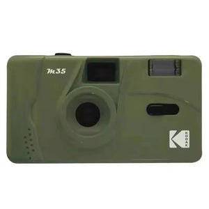 Kodak M35 Retro 135 35mm Reusable Film Camera Yellow/Classic Blue/Flame Scarlet with Flash Function Reusable Film Camera
