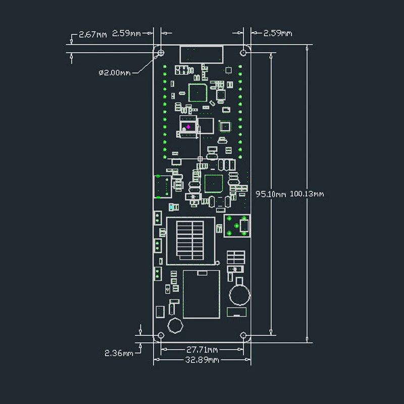 LILYGO® Meshtastic T-Beam ESP32 Module LoRa Development Board Support WiFi Bluetooth GPS Battery OLED LoRaWAN 433/868/915MHz