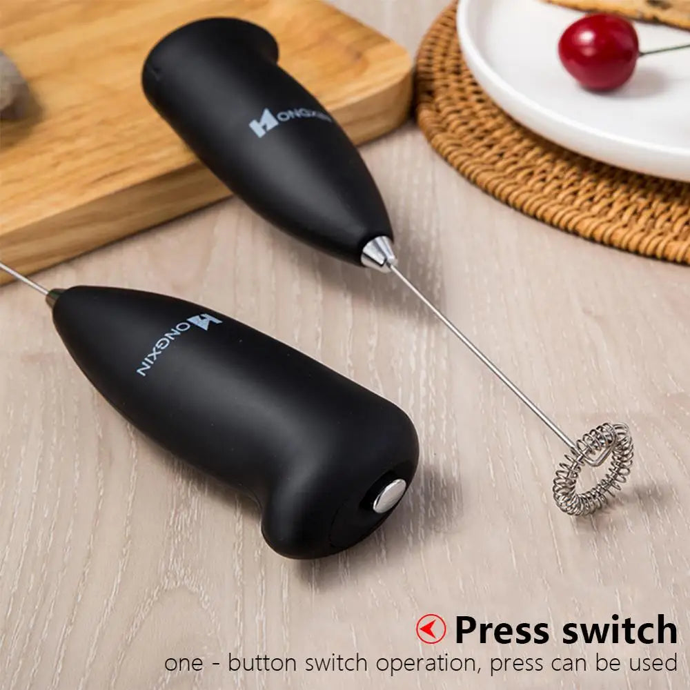 Automatic Electric Milk Frother Mini Portable Blender Foam Coffee Machine Blenders for Kitchen Tool Hand Appliances Home - Stereotech