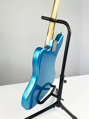 JA Electric Guitar,Mahogany Body and Maplp Neck,Rosewood fingerboard，Metallic blue