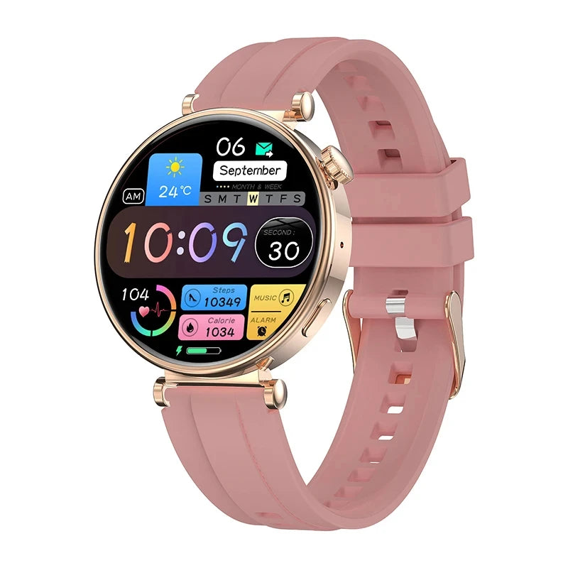 Xiaomi Mijia NFC Smart Watch Women Voice Assistant Bluetooth Call Heart Rate Monitoring Waterproof Sport Fitness Women&#39;s Watches