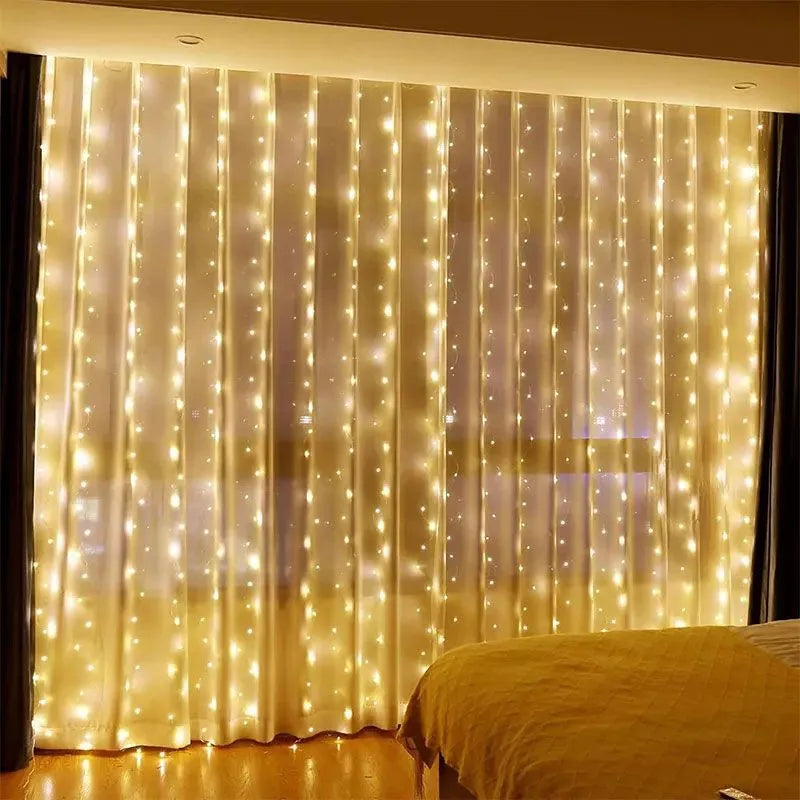LED Curtain String Lights - Stereotech