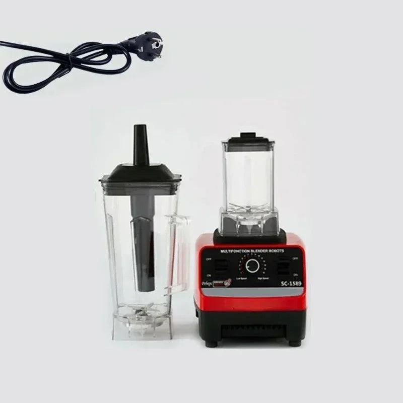 2000W Heavy Duty Commercial Blender 6 Blades - Stereotech