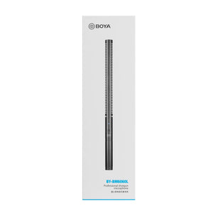 BOYA BY-BM6060 Professional Condenser Shotgun Microphone Handheld Mic for Canon Nikon Camera Vlog Recording Streaming Interview