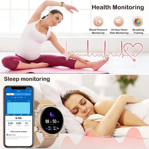 Xiaomi Bluetooth Call Smart Watch Women Steel Watches Men Sports Fitness Tracker Heart Rate Smartwatch For Android IOS G35