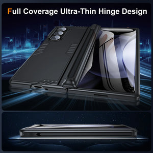 Shockproof Phone Case For Samsung Galaxy Z Fold 6 With S Pen Holder&Screen Protector Armor Case Full Body Hinge Protection Cover
