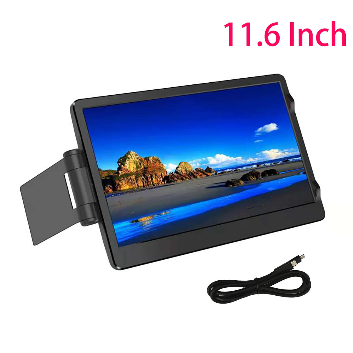 14 6 Inch LCD Laptop Monitor Foldable Screen For Conference Office Type C Computer Phone Switch PS4/5 Gaming Monitor Panel