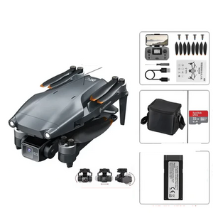 L600 PRO MAX Drone 4K Three-Axis PTZ HD Dual Camera Laser Obstacle Avoidance Brushless Motor GPS 5G WIFI RC FPV Quadcopter Toys - Stereotech