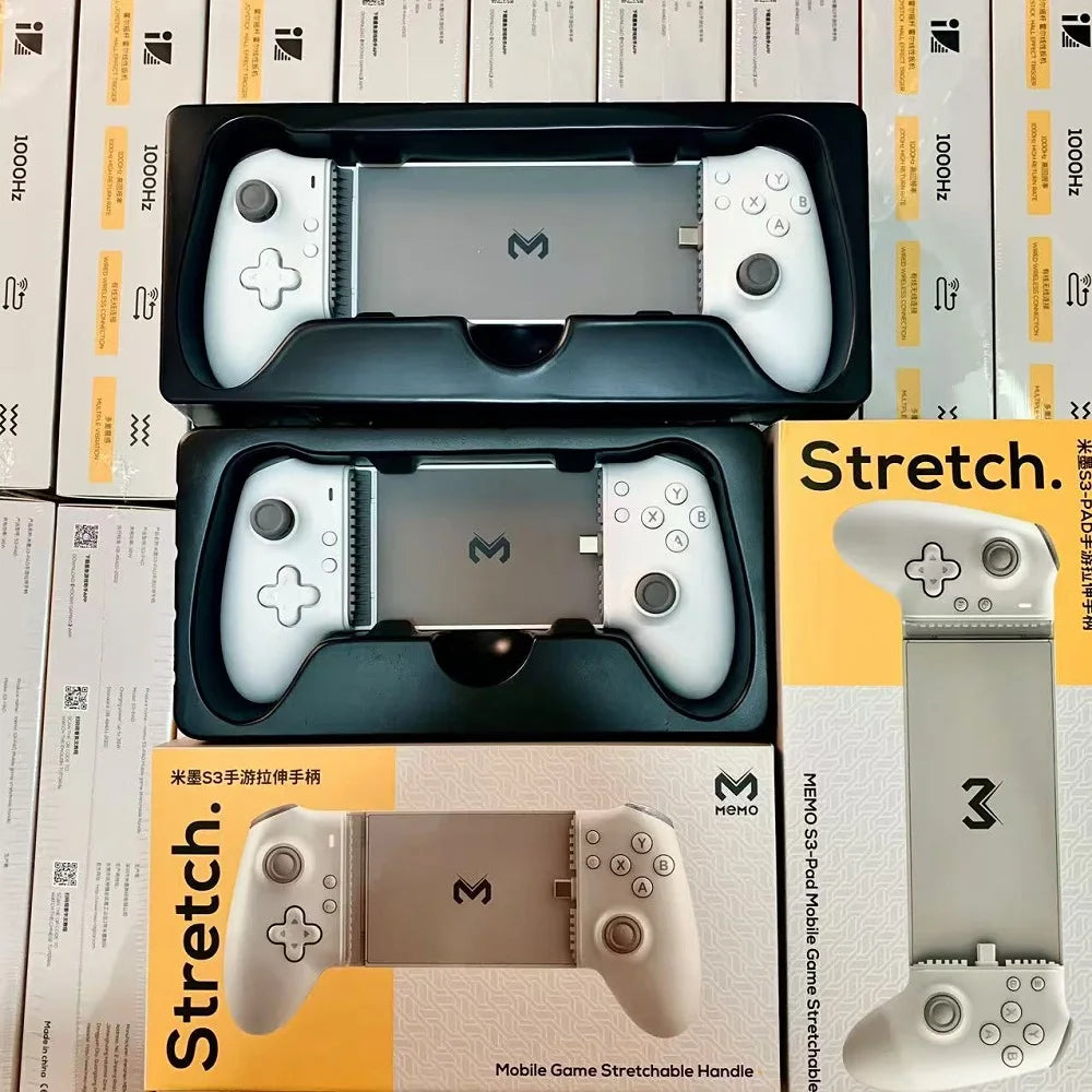 MEMO S3 Type-C Wired &amp; BT Wireless Multi-Mode Mobile Game Pad Controller Joystick for Phone and Tablet Android &amp; iOS