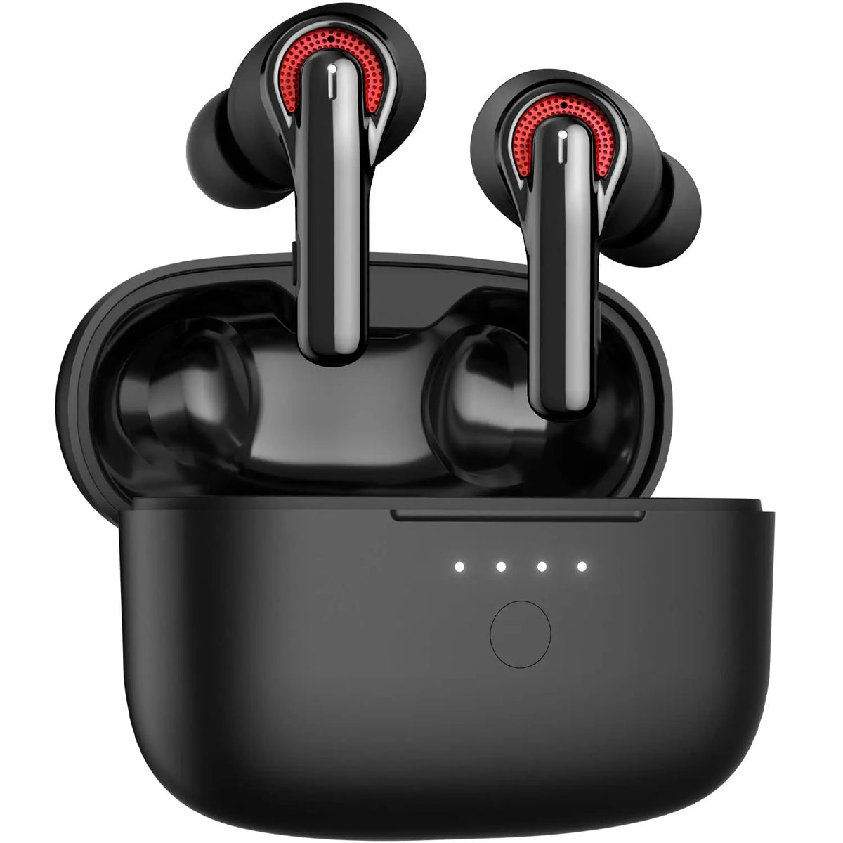 Tribit FlyBuds C1 True Wireless Earbuds Bluetooth Earphones Bluetooth 5.2, 4 Mics 50H Playtime Clear Calls Volume Control