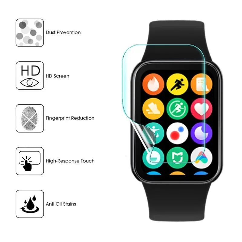 For Xiaomi Mi Band 8 Pro Screen Protector Soft Hydrogel Film Anti-scratch Protective Cover for Miband 8pro Watch Accessories