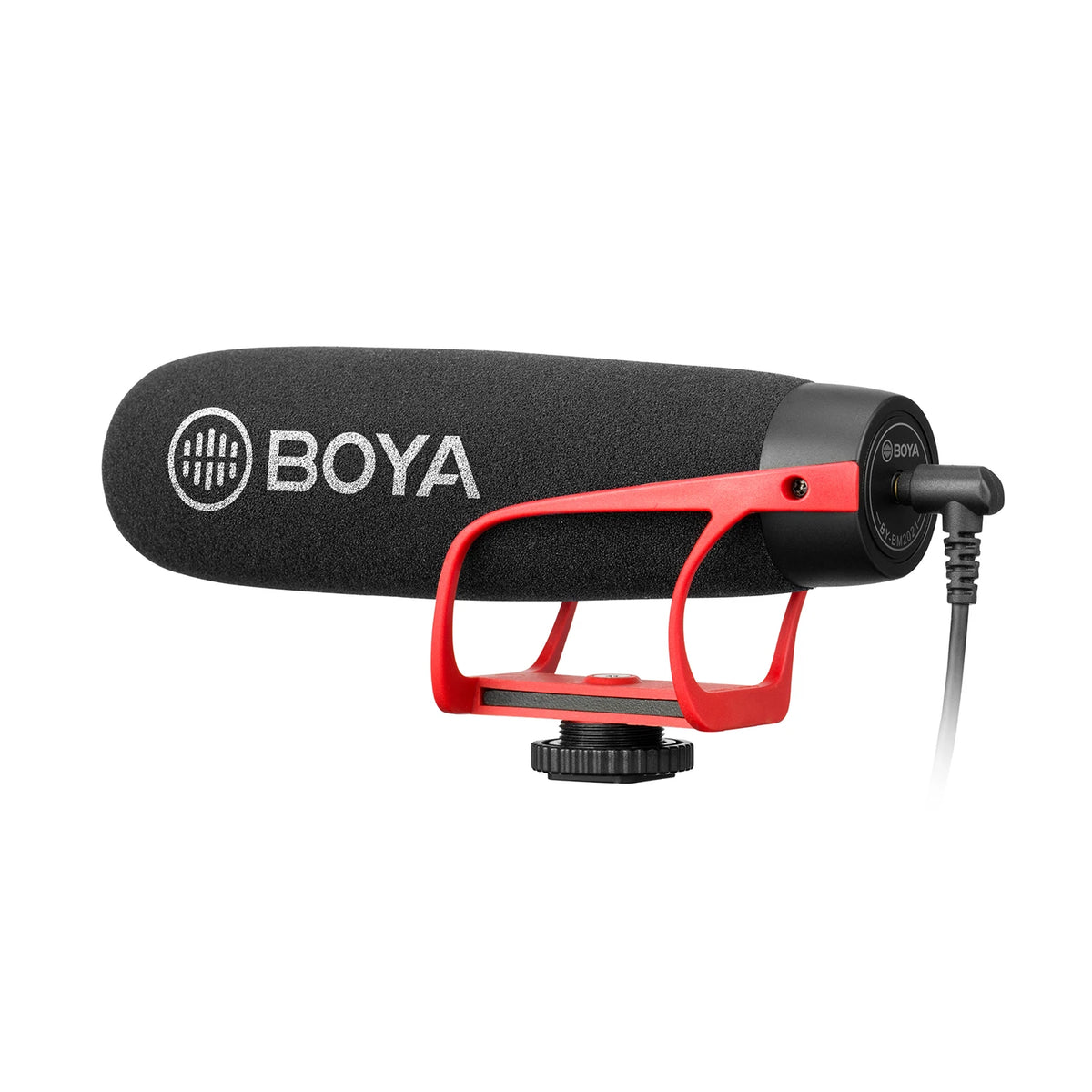 BOYA BY-BM2021 Shotgun-Mic Video Microphone Condenser On-Camera Mic for Smartphone DSLR Camera, Camcorder, Interview Recording