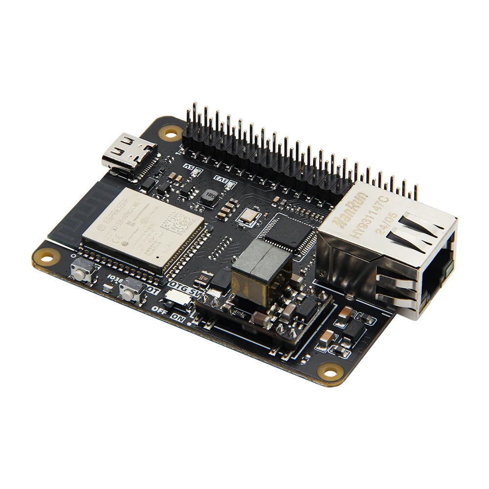 LILYGO® T-ETH-ELite ESP32-S3 Ethernet Development Board W5500 Module Scalable T-SX1302 LoRa Gateway LoRa GPS PCIE LTE Shield