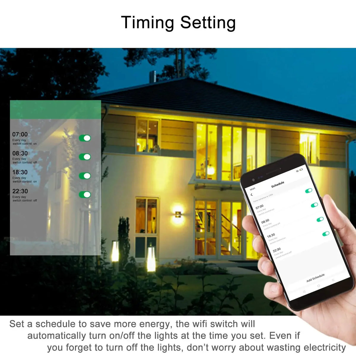 Tuya Wifi EU Smart Switches 1/2/3/4Gang Touch Light Switch Wall Sensor 433mhz RF Switches Smart Life for Alexa Google Home Alice - Stereotech