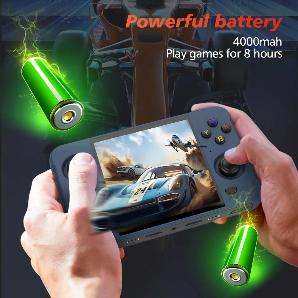 BOYHOM R40S R36S Retro Handheld Video Game Console Linux System 3.5/4.0-inch IPS Screen Portable Handheld Video Player