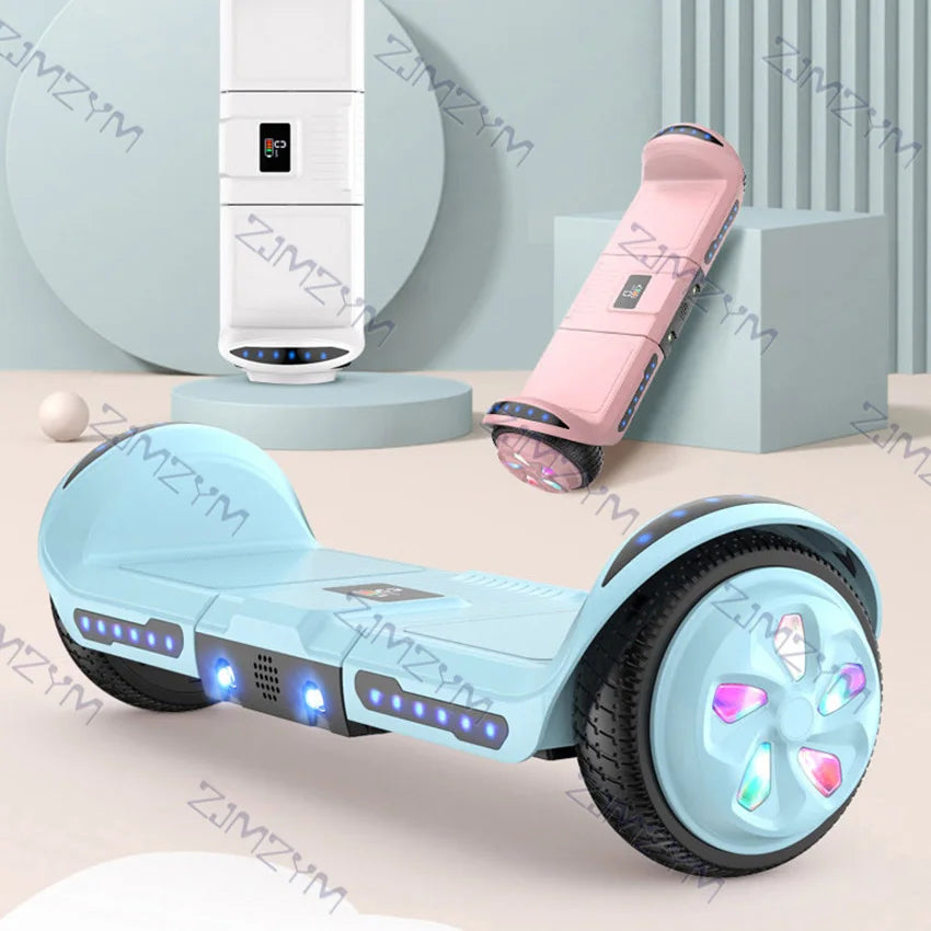 6.5 Inch Children Smart Balance Wheel Hoverboard Skateboard Self-Balancing Electric Scooter 2 Wheel Standing Scooter Hover Board