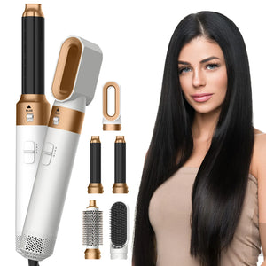 New professional Hair Dryer 5 in 1 Hair Styler High Speed Hot Air Brush Powerful Hairdryer Multifunctional Constant Blow Dryer