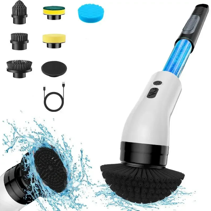 Xiaomi 9-in-1 Wireless Electric Cleaning Brush Multifunctional Rechargeable Bathroom Automatic Rotating Cleaning Machine Home