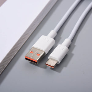 Original Honor 90 80 70 60 50 Pro Original 6A Super Charge Cable 100W 66W Fast Charge Cable Wire 1/1.5/2 M For Honor Magic 5 4