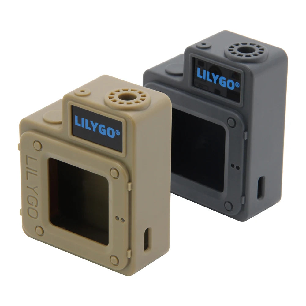 LILYGO® T-Echo ABS Shell Accessories Case only Without T-Echo Main Unit Four Colors Available: Cream White, Black, Brown, Gray