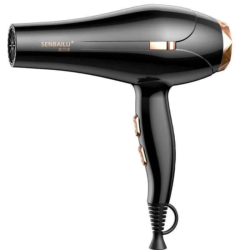 New Quick Drying Hair Dryer US/UK/EU Plug Household Blue Light Cold and Hot Air 110V，220V Hammer Hair Dryer