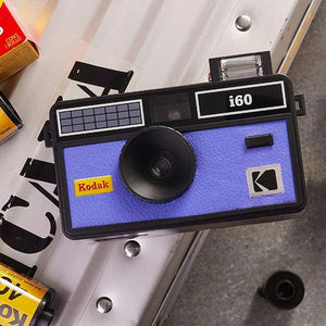 Kodak i60 135 Retro Film Camera Idiot Machine Non-Disposable Camera Strap Flash With Optional Kodak ColorPlus 200 35mm Film