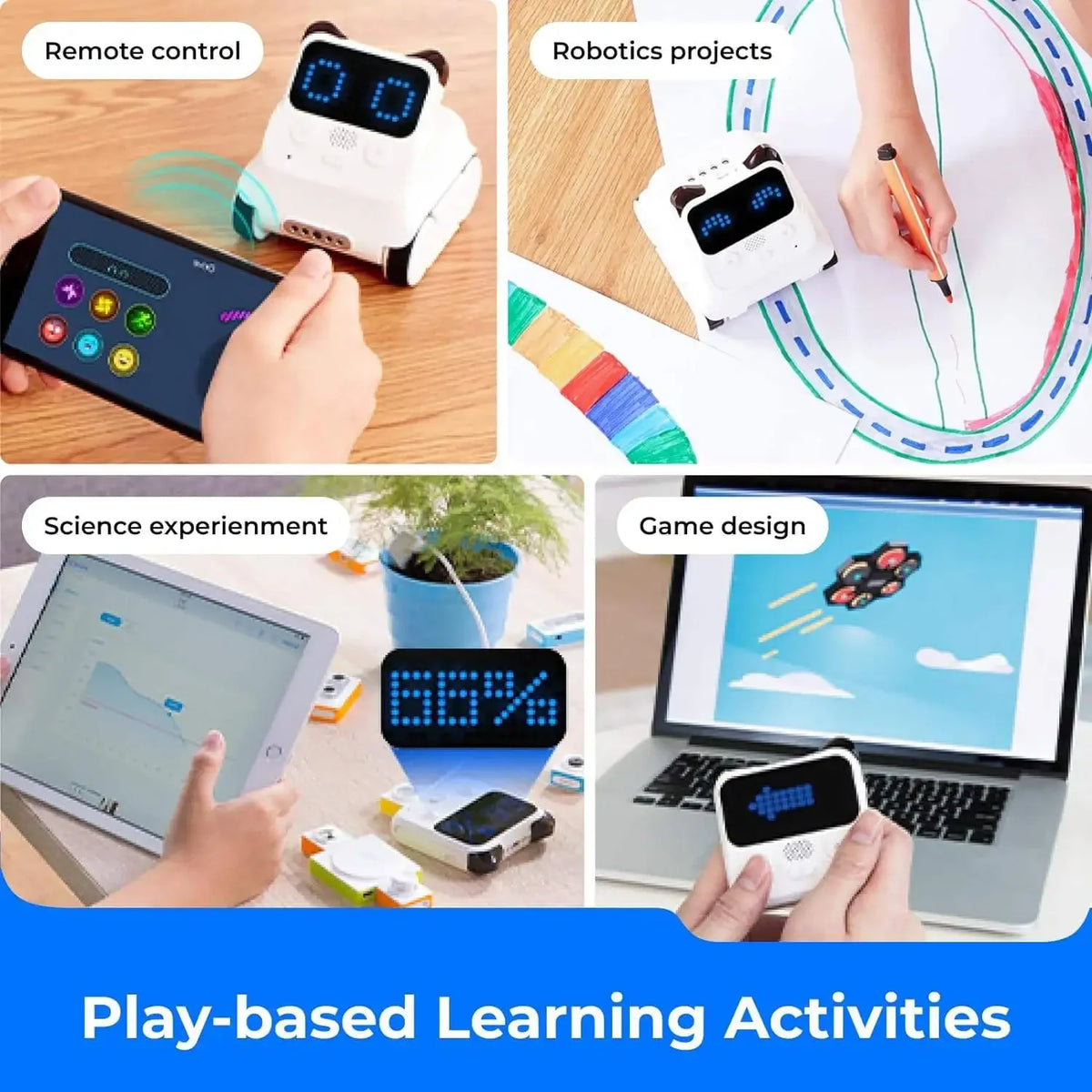 Makebloc k Codey Rocky International Ve Programmable Robot Ages 6+,Fun Toys Gift To Learn Ai,Python,Remote Control