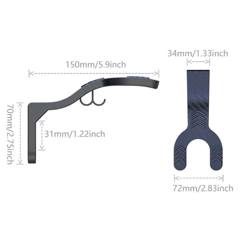 For Yamaha MT MT07 MT09 MT03 MT25 MT FZ 07 09 03 25 MT-07 MT-09 Multifunctional motorcycle helmet hook hook helmet