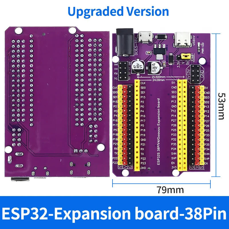 ESP32 Development Board WiFi+Bluetooth Ultra-Low Power Consumption Dual Core ESP-32S ESP32-WROOM-32D ESP32-WROOM-32U ESP 32