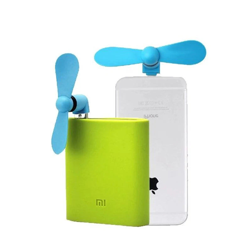 Type C Small Portable Fan Stand Fan Plastic Fan for Mobile Phone Power Bank - Stereotech