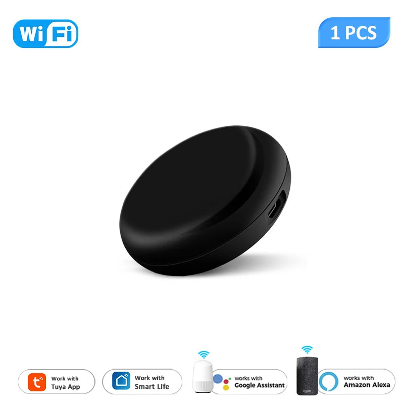 Smart WiFi-IR Remote Controller Tuya/Smart Life APP Infrared Remote Controller Air Conditioner TV With Alexa Google Home Alice