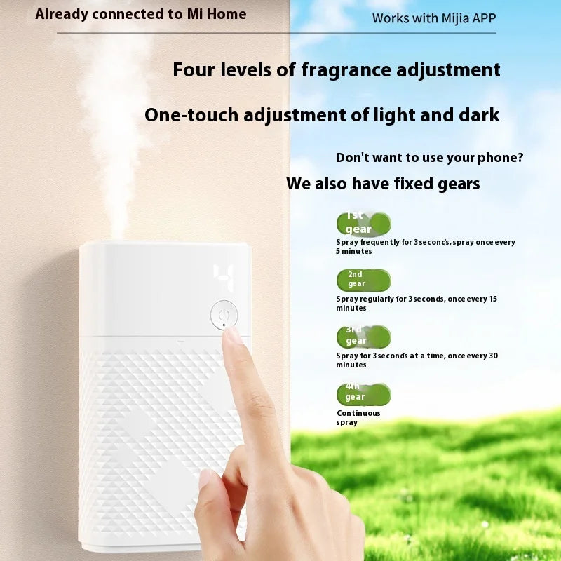 【Universal for Overseas Edition】Connected to MIJIA Smart Aroma Diffuser Automatic Fragrance Spray Fragrance Machine Diffuse Toil