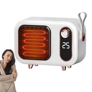 Portable Space Heater Portable Heater Fan Fast Heating Personal Heater Quiet Small Heater For Bedroom Home Indoors Workplace