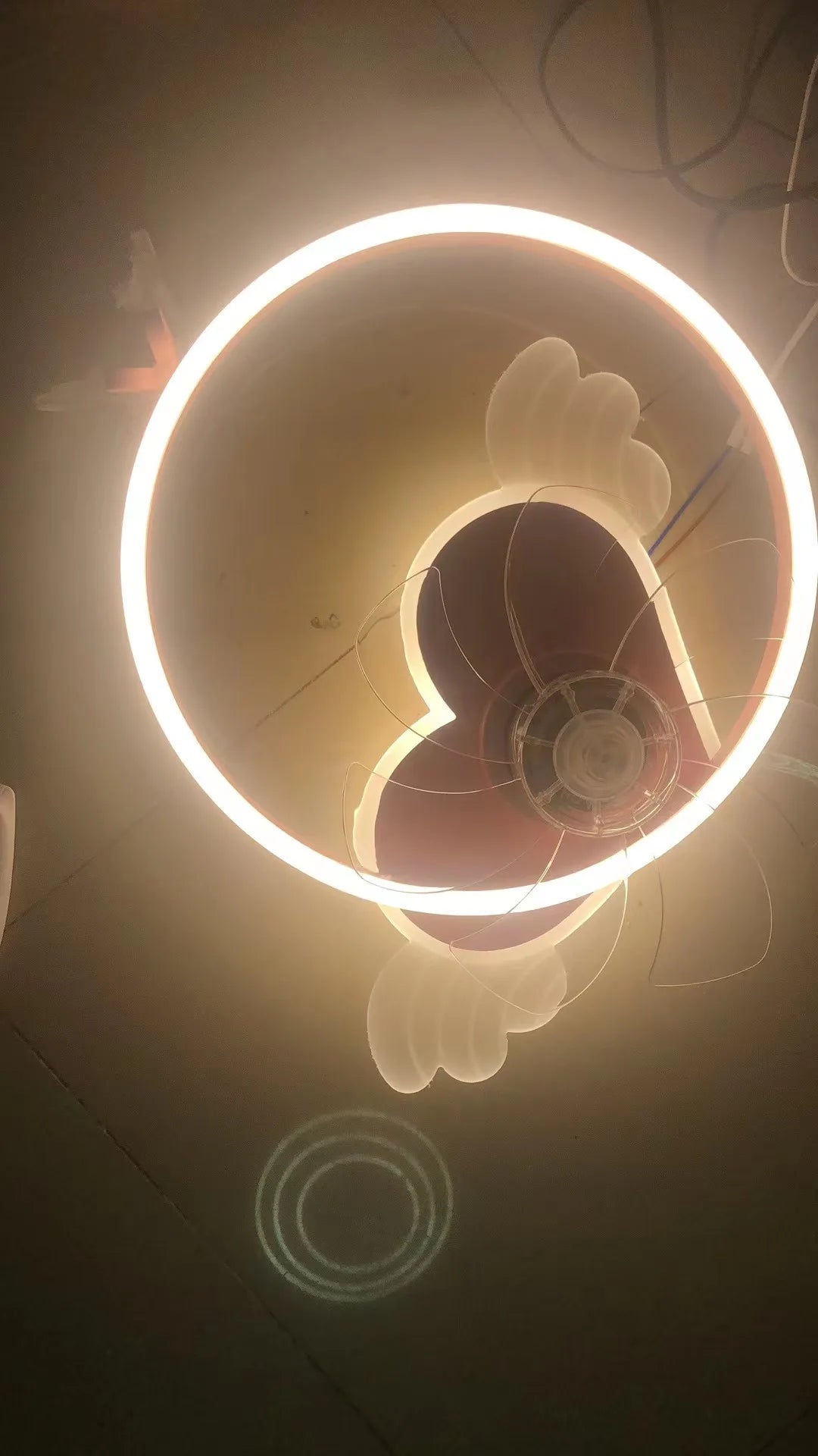 Kids Ceiling Fans with Lights for Bedroom Quiet Fan Ceiling Light with Remote 6 Speeds Modern Fan Lamp Ceiling Led Dimmable