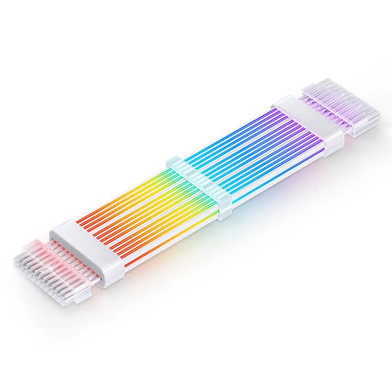 Jonsbo DY-2 Power Cable 24Pin Motherboard Power Supply 5V ARGB Luminous Extension Cable 12+4P 2*8P 3*8P LED Extension Cable