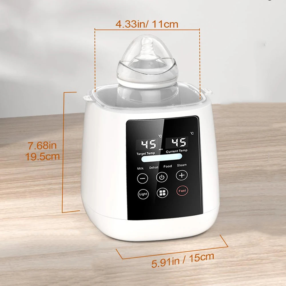 Newborn Baby Feeding Bottle Warmer &amp; Sterilizers with Timer Accurate Temperature Control Food Milk Warmers Bottle Steriliser