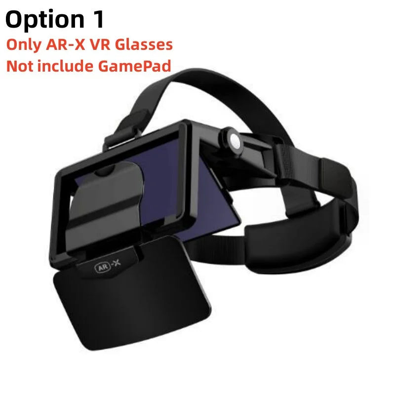 AR-X VR Glasses Virtual Reality 3D Glasses HD IMAX Game Cardboard VR Headset For 4.7-6.3&quot; Smartphone Foldable Enhanced VR Helmet