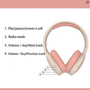 New Xiaomi Mijia Wireless Headset Bluetooth Headphones Big Earmuffs Headphon Bass Headsets Stereo With Mic Music Game Earphones
