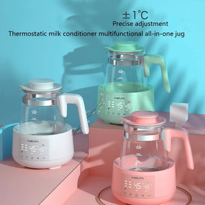 1200ML Infant Thermostatic Milk Regulator Baby Kettle Keep Warm 24 Hours Hot Water Smart Insulation Pot Milk Powder Warmer
