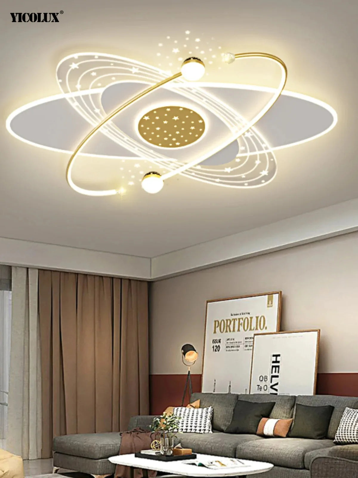 2023 New Living Room Lamps Modern LED Chandelier Lights For Living Study Room Bedroom Kitchen Lamps Indoor Lighting Fixtures
